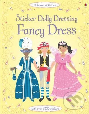 Kniha: Sticker Dolly Dressing: Fancy Dress (Emily Bone). Usborne, 2011 Kniha: Sticker Dolly Dressing: Fancy Dress (Emily Bone). Usborne, 2011