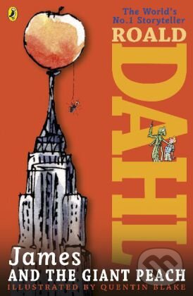 Kniha: James and the Giant Peach (Roald Dahl). Puffin Books, 2013 Kniha: James and the Giant Peach (Roald Dahl). Puffin Books, 2013