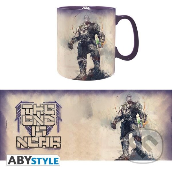 Marvel Keramický hrnček - Powerful Thanos (ABYstyle). ABYstyle, 2022 Marvel Keramický hrnček - Powerful Thanos (ABYstyle). ABYstyle, 2022