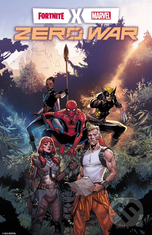 Kniha: Fortnite x Marvel: Nulová válka 1 (Christos Gage, Donald Mustard a Sergio Davila). Crew, 2022 Kniha: Fortnite x Marvel: Nulová válka 1 (Christos Gage, Donald Mustard a Sergio Davila). Crew, 2022
