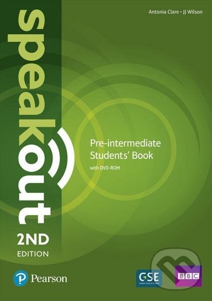 Kniha: Speakout Pre-intermediate: Student´s Book with Active Book with DVD, 2nd (Antonia Clare). Pearson, 2021 Kniha: Speakout Pre-intermediate: Student´s Book with Active Book with DVD, 2nd (Antonia Clare). Pearson, 2021