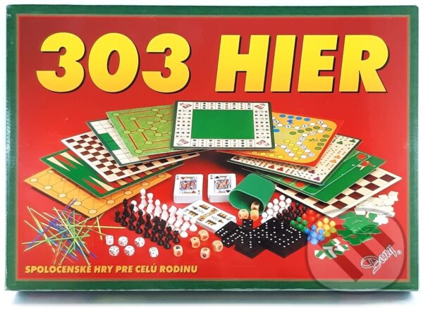 Společenská hra: 303 Spoločenských hier (ALLTOYS). ALLTOYS Společenská hra: 303 Spoločenských hier (ALLTOYS). ALLTOYS