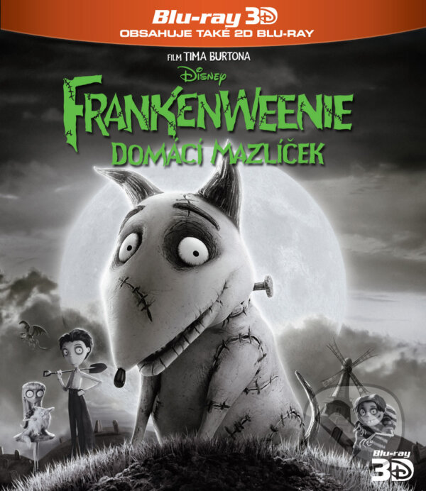 Film: Frankenweenie: Domácí mazlíček 3D (Tim Burton) (Blu-ray). Magicbox, 2013 Film: Frankenweenie: Domácí mazlíček 3D (Tim Burton) (Blu-ray). Magicbox, 2013