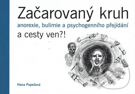 Kniha: Začarovaný kruh: anorexie, bulimie a psychogenního přejídání a cesty ven?! (Hana Papežová). Psychiatrické centrum, 2013 Kniha: Začarovaný kruh: anorexie, bulimie a psychogenního přejídání a cesty ven?! (Hana Papežová). Psychiatrické centrum, 2013
