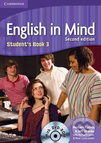Kniha: English in Mind Level 3 Students Book with DVD-ROM (Herbert Puchta). Cambridge University Press, 2010 Kniha: English in Mind Level 3 Students Book with DVD-ROM (Herbert Puchta). Cambridge University Press, 2010