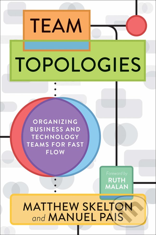 Kniha: Team Topologies (Manuel Pais a Matthew Skelton). IT Revolution, 2019 Kniha: Team Topologies (Manuel Pais a Matthew Skelton). IT Revolution, 2019