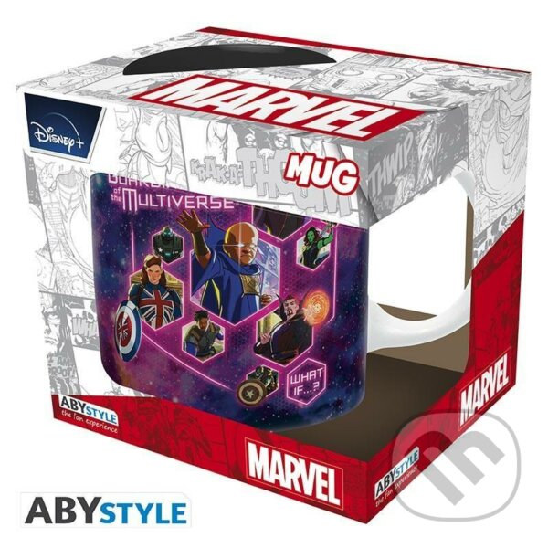 Marvel: What If Keramický hrnček - Gardians (ABYstyle). ABYstyle, 2022 Marvel: What If Keramický hrnček - Gardians (ABYstyle). ABYstyle, 2022