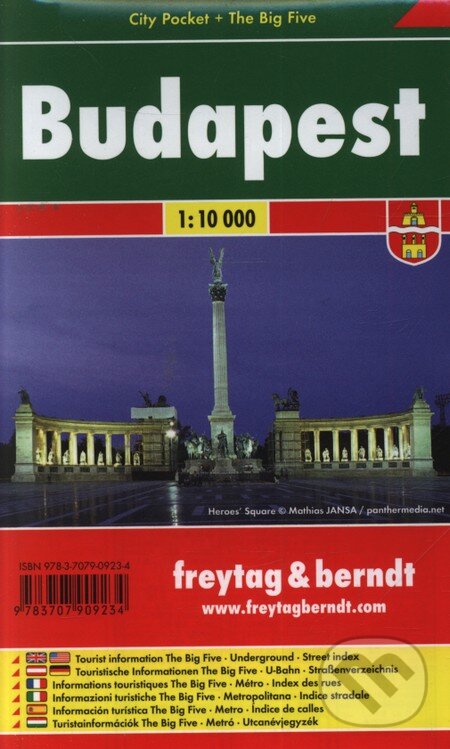 Budapešť 1:10 000 (freytag&berndt). freytag&berndt, 2018 Budapešť 1:10 000 (freytag&berndt). freytag&berndt, 2018