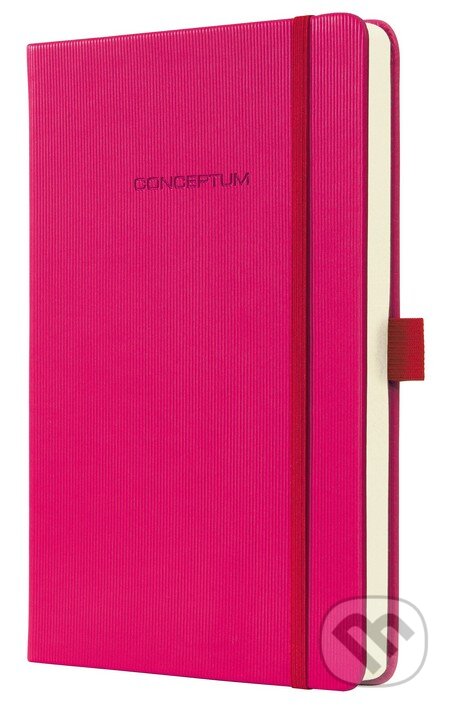 Zápisník CONCEPTUM® design – ružový (A5, linajkový), Sigel, 2013