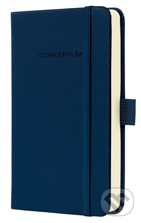 Zápisník CONCEPTUM® design – tmavá modrá (A6, linajkový) (Sigel). Sigel, 2013 Zápisník CONCEPTUM® design – tmavá modrá (A6, linajkový) (Sigel). Sigel, 2013