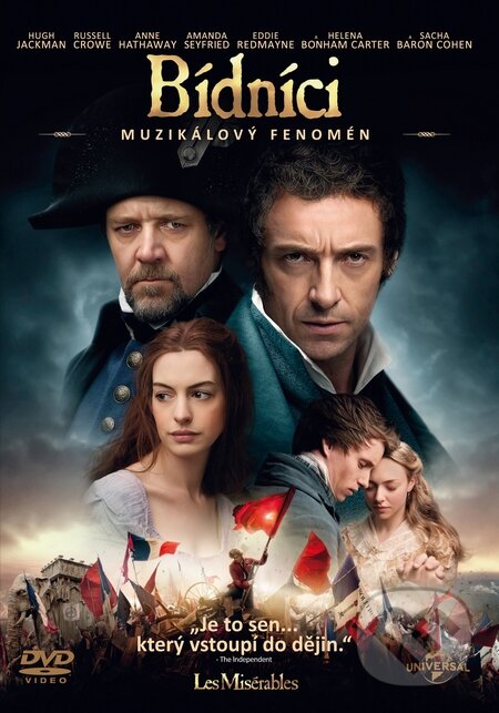 Film: Bídníci (Tom Hooper) (). Bonton Film, 2013 Film: Bídníci (Tom Hooper) (). Bonton Film, 2013