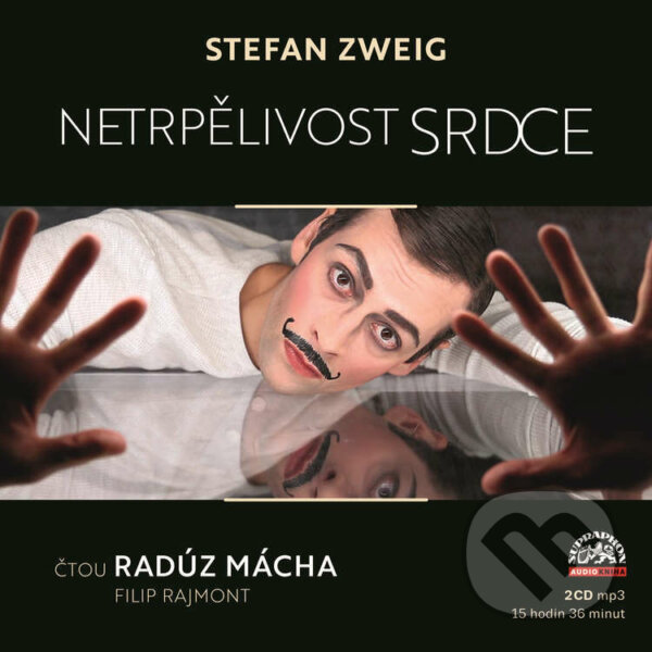 Audiokniha: Netrpělivost srdce (Stefan Zweig). Supraphon, 2022 Audiokniha: Netrpělivost srdce (Stefan Zweig). Supraphon, 2022