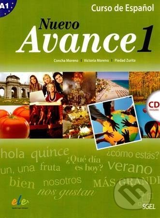 Kniha: Nuevo Avance 1 (Concha Moreno Garcia, Piedad Zurita a Victoria Moreno). Sociedad General Espanola de Libreria, 2009 Kniha: Nuevo Avance 1 (Concha Moreno Garcia, Piedad Zurita a Victoria Moreno). Sociedad General Espanola de Libreria, 2009