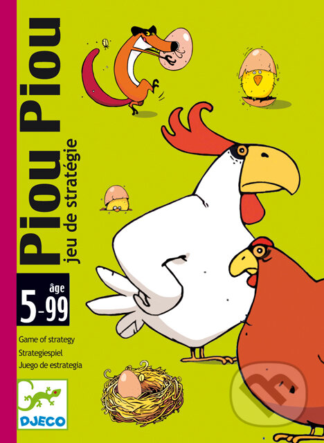 Společenská hra: Piou piou (Djeco). Djeco, 2013 Společenská hra: Piou piou (Djeco). Djeco, 2013