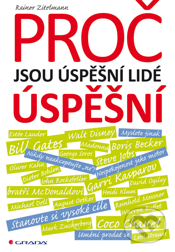 E-kniha: Proč jsou úspěšní lidé úspěšní (Rainer Zitelmann). Grada, 2012 E-kniha: Proč jsou úspěšní lidé úspěšní (Rainer Zitelmann). Grada, 2012