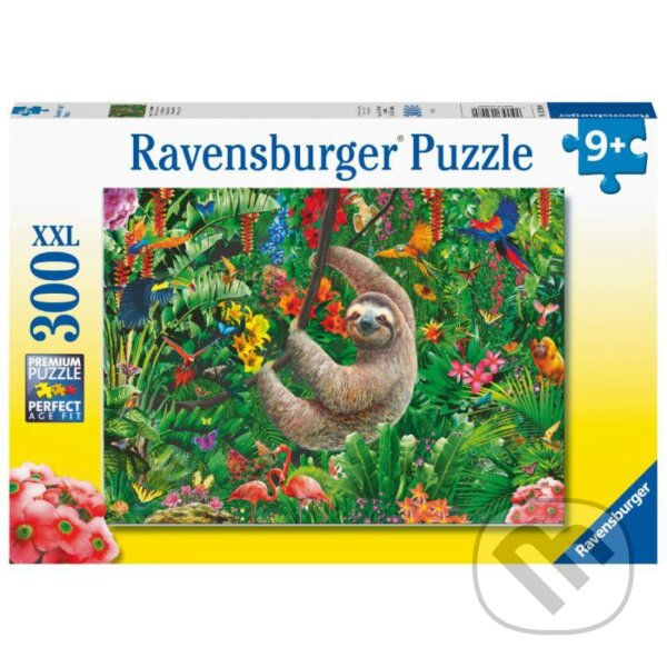Puzzle: Roztomilý lenochod (Ravensburger). Ravensburger, 2022 Puzzle: Roztomilý lenochod (Ravensburger). Ravensburger, 2022