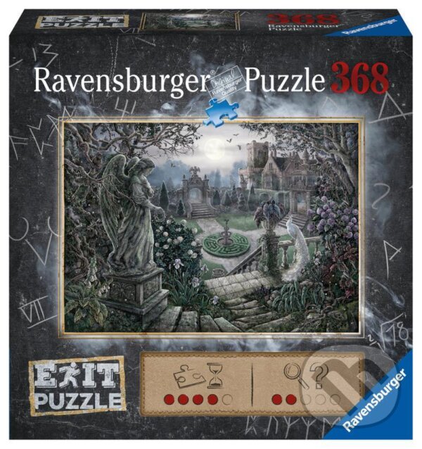 Puzzle: Zámecká zahrada (Ravensburger). Ravensburger, 2022 Puzzle: Zámecká zahrada (Ravensburger). Ravensburger, 2022