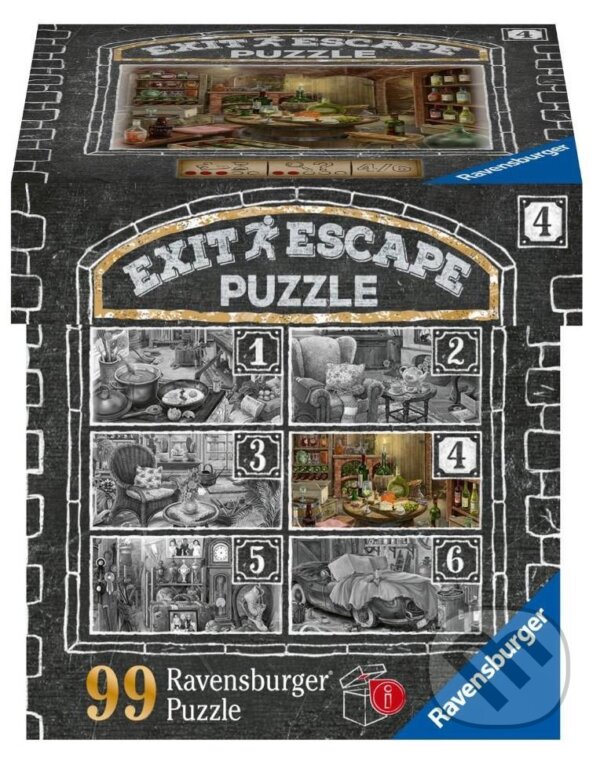 Puzzle: Vinný sklep (Ravensburger). Ravensburger, 2022 Puzzle: Vinný sklep (Ravensburger). Ravensburger, 2022