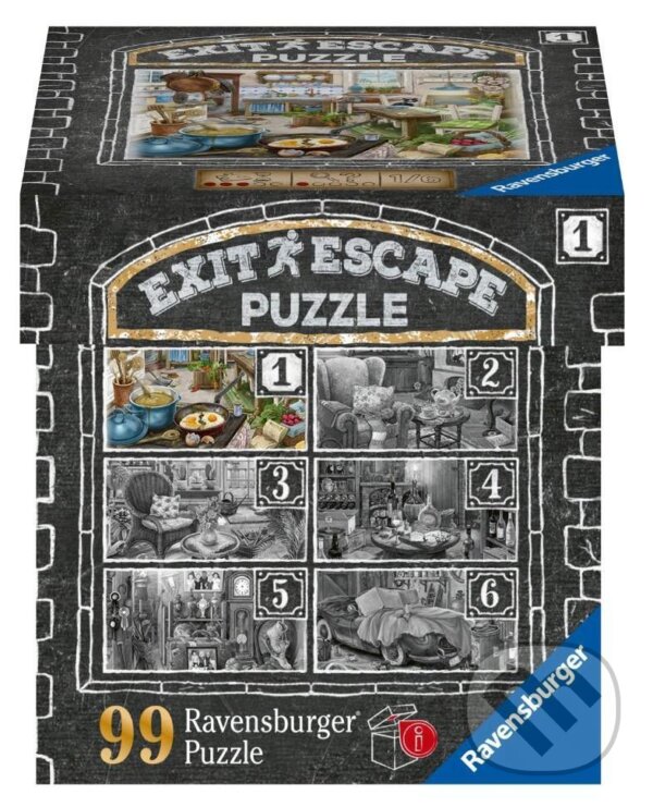 Puzzle: Kuchyň (Ravensburger). Ravensburger, 2022 Puzzle: Kuchyň (Ravensburger). Ravensburger, 2022
