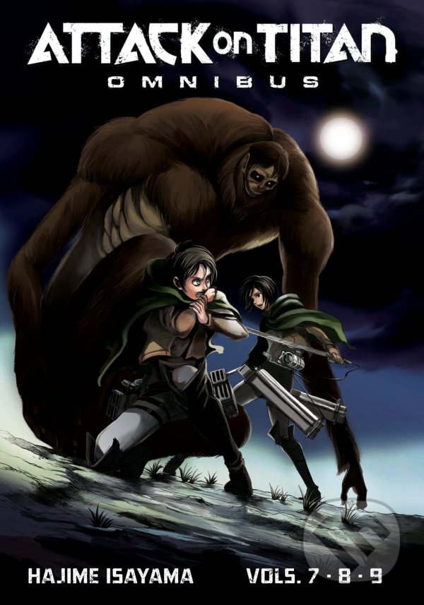 Kniha: Attack on Titan Omnibus 3 (Hajime Isayama). Kodansha International, 2022 Kniha: Attack on Titan Omnibus 3 (Hajime Isayama). Kodansha International, 2022