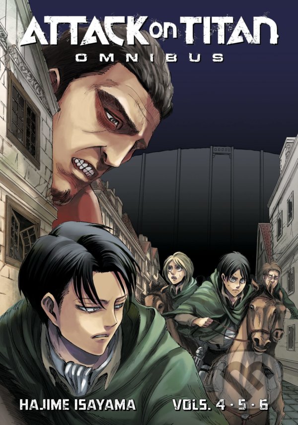Kniha: Attack on Titan Omnibus 2 (Hajime Isayama). Kodansha International, 2022 Kniha: Attack on Titan Omnibus 2 (Hajime Isayama). Kodansha International, 2022