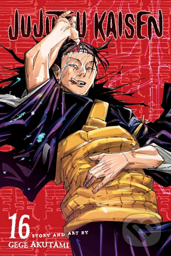 Kniha: Jujutsu Kaisen 16 (Gege Akutami). Viz Media, 2022 Kniha: Jujutsu Kaisen 16 (Gege Akutami). Viz Media, 2022