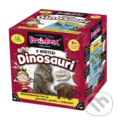 Společenská hra: V kostce! Dinosauři (Albi). Albi, 2013 Společenská hra: V kostce! Dinosauři (Albi). Albi, 2013