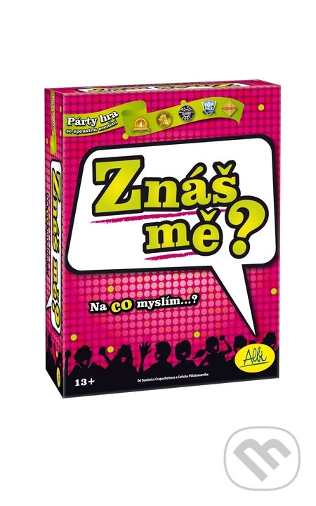 Společenská hra: Znáš mě? (česká verze) (Albi). Albi, 2013 Společenská hra: Znáš mě? (česká verze) (Albi). Albi, 2013
