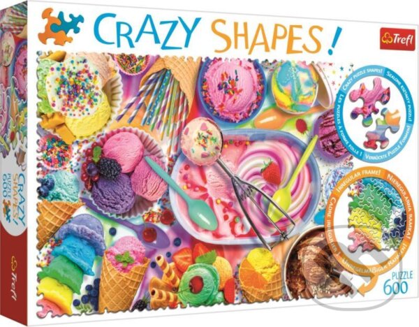 Puzzle: Crazy Shapes Sladké sny (Trefl). Trefl, 2022 Puzzle: Crazy Shapes Sladké sny (Trefl). Trefl, 2022