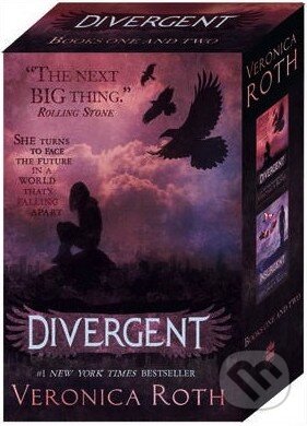 Kniha: Divergent Boxed Set (Veronica Roth). HarperCollins, 2013 Kniha: Divergent Boxed Set (Veronica Roth). HarperCollins, 2013
