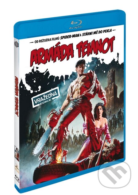 Film: Armáda temnot (Sam Raimi) (Blu-ray). Magicbox, 2013 Film: Armáda temnot (Sam Raimi) (Blu-ray). Magicbox, 2013