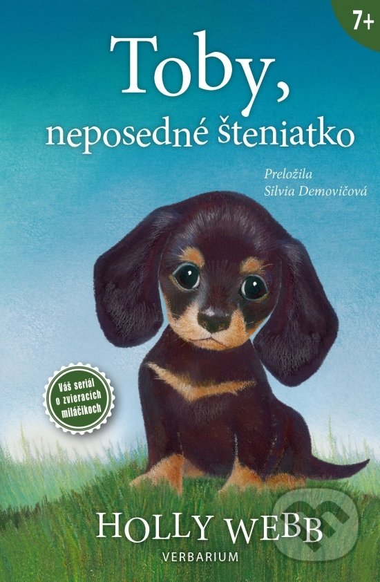 Kniha: Toby, neposedné šteniatko (Holly Webb). Verbarium, 2022 Kniha: Toby, neposedné šteniatko (Holly Webb). Verbarium, 2022