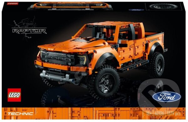 Společenská hra: LEGO® Technic 42126 Ford® F-150 Raptor (LEGO). LEGO, 2022 Společenská hra: LEGO® Technic 42126 Ford® F-150 Raptor (LEGO). LEGO, 2022