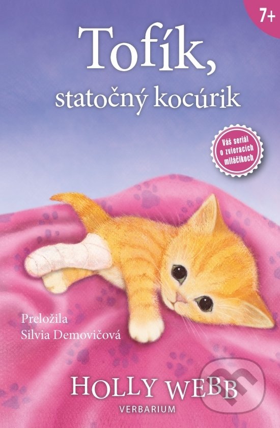 Kniha: Tofík, statočný kocúrik (Holly Webb). Verbarium, 2022 Kniha: Tofík, statočný kocúrik (Holly Webb). Verbarium, 2022