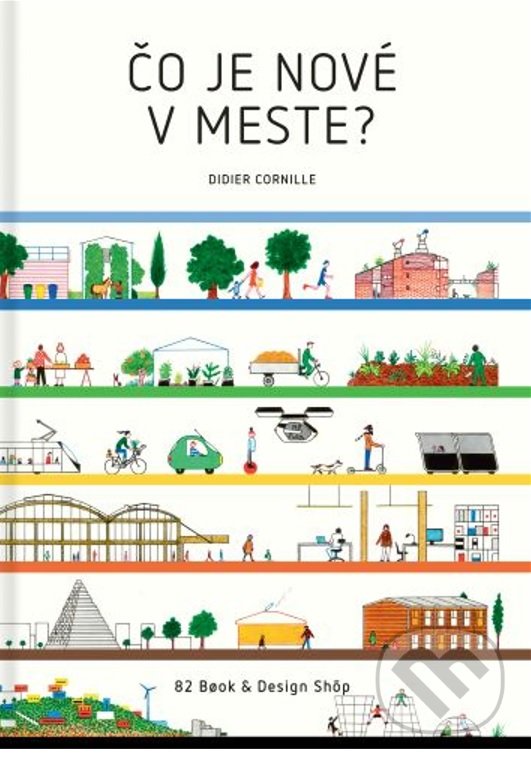 Kniha: Čo je nové v meste? (Didier Cornille). 82 Book and Design Shop, 2022 Kniha: Čo je nové v meste? (Didier Cornille). 82 Book and Design Shop, 2022