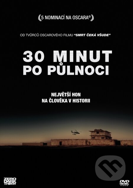 Film: 30 minut po půlnoci (Kathryn Bigelow) (DVD). Bonton Film, 2013 Film: 30 minut po půlnoci (Kathryn Bigelow) (DVD). Bonton Film, 2013