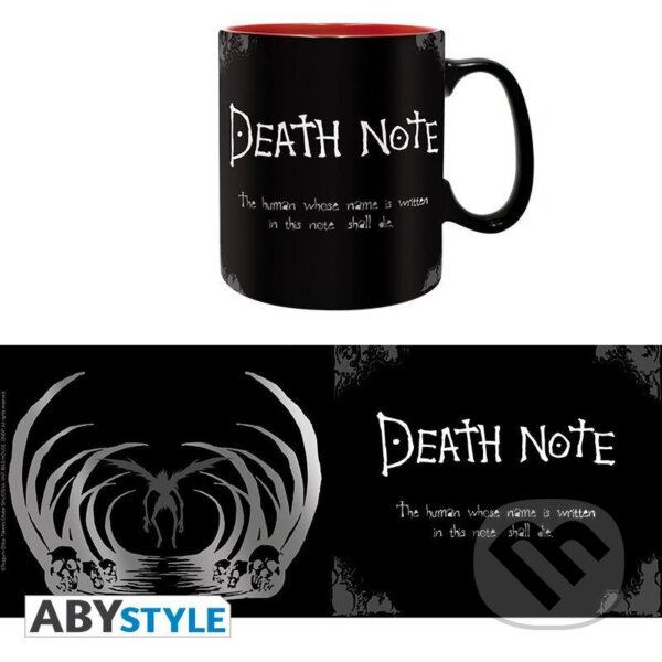 Death Note Hrnček keramický - Symbol (ABYstyle). ABYstyle, 2022 Death Note Hrnček keramický - Symbol (ABYstyle). ABYstyle, 2022