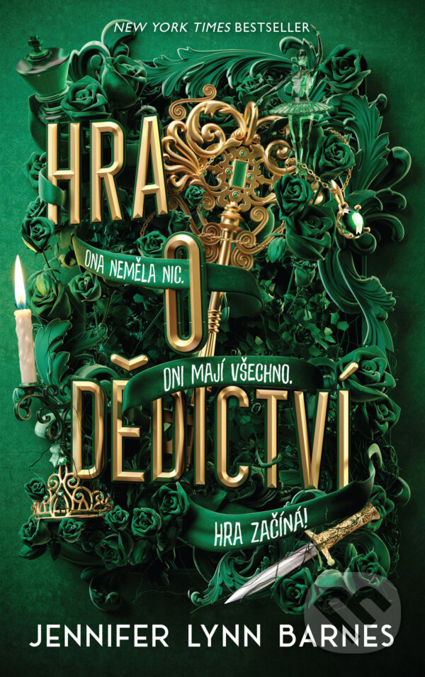 E-kniha: Hra o dědictví (Hra o dědictví 1) (Jennifer Lynn Barnes). YOLi CZ, 2022 E-kniha: Hra o dědictví (Hra o dědictví 1) (Jennifer Lynn Barnes). YOLi CZ, 2022