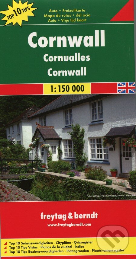 Cornwall 1:150 000 (freytag&berndt). freytag&berndt, 2011 Cornwall 1:150 000 (freytag&berndt). freytag&berndt, 2011
