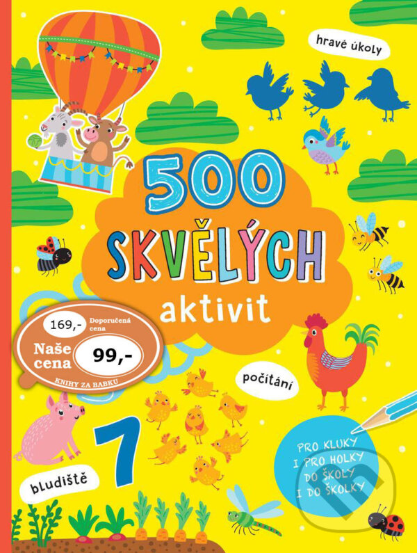 Kniha: 500 skvělých aktivit (Klub čtenářů). Klub čtenářů, 2022 Kniha: 500 skvělých aktivit (Klub čtenářů). Klub čtenářů, 2022