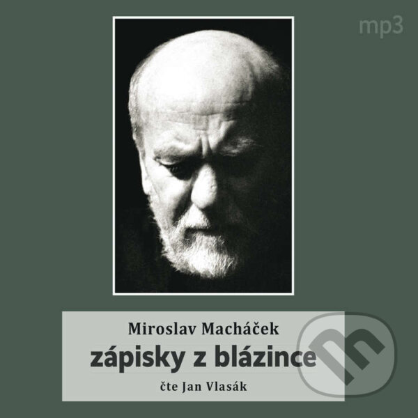 Audiokniha: Zápisky z blázince (Miroslav Macháček). Tebenas, 2022 Audiokniha: Zápisky z blázince (Miroslav Macháček). Tebenas, 2022