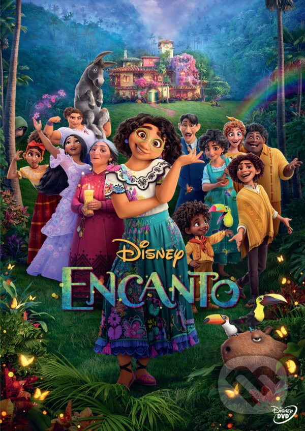 Film: Encanto: Čarovný svet (Byron Howard, Charise Castro Smith a Jared Bush) (DVD). Magicbox, 2022 Film: Encanto: Čarovný svet (Byron Howard, Charise Castro Smith a Jared Bush) (DVD). Magicbox, 2022
