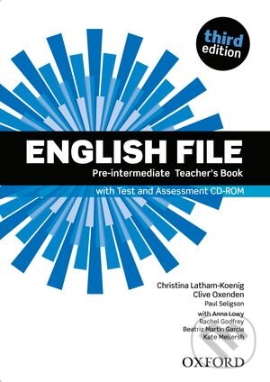 Kniha: New English File - Pre-Intermediate - Teacher's Book (Christina Latham-Koenig, Clive Oxenden a Paul Seligson). Oxford University Press, 2012 Kniha: New English File - Pre-Intermediate - Teacher's Book (Christina Latham-Koenig, Clive Oxenden a Paul Seligson). Oxford University Press, 2012