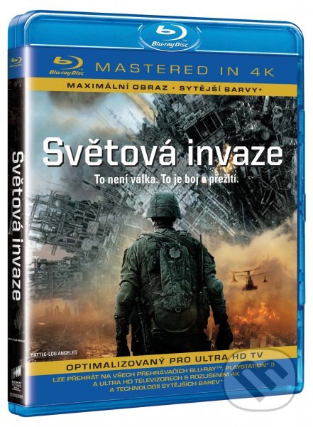 Film: Světová invaze (Jonathan Liebesman) (Blu-ray). Bonton Film, 2013 Film: Světová invaze (Jonathan Liebesman) (Blu-ray). Bonton Film, 2013