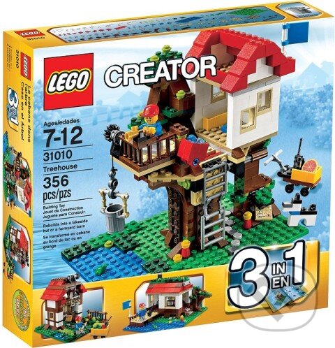 Společenská hra: LEGO CREATOR 31010 - Domček na strome (LEGO). LEGO, 2013 Společenská hra: LEGO CREATOR 31010 - Domček na strome (LEGO). LEGO, 2013