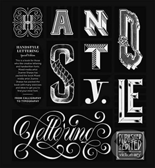Kniha: Handstyle Lettering (Victionary). Victionary, 2022 Kniha: Handstyle Lettering (Victionary). Victionary, 2022