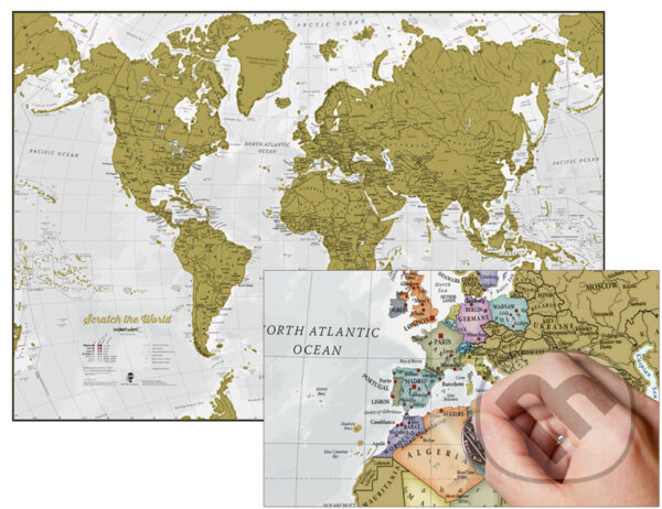 Svet - stieracia mapa (TATRAPLAN). TATRAPLAN, 2022 Svet - stieracia mapa (TATRAPLAN). TATRAPLAN, 2022