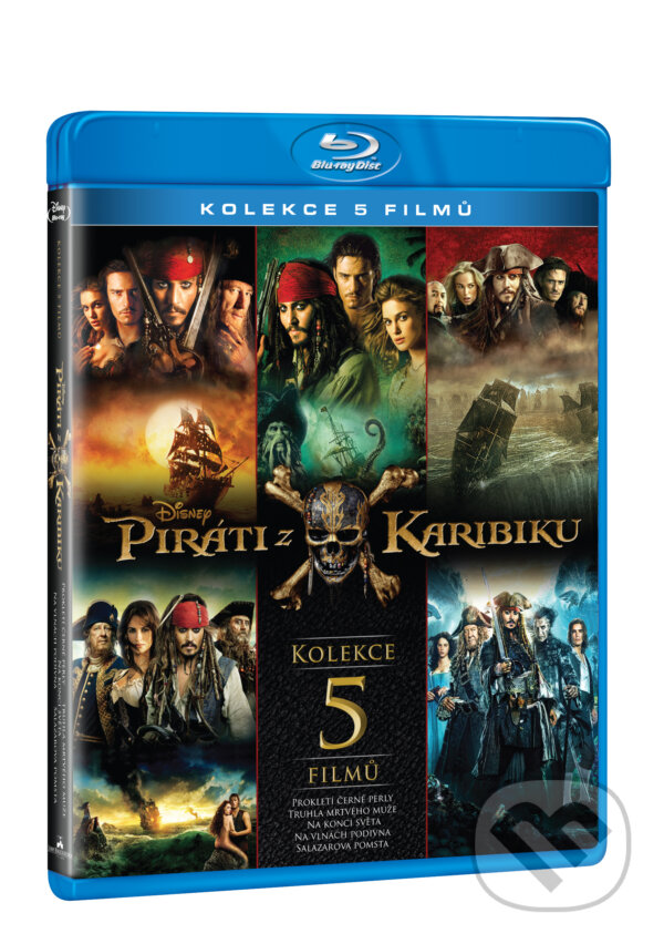 Film: Piráti z Karibiku kolekce 1.-5. (Espen Sandberg, Gore Verbinski, Joachim Rønning a Rob Marshall) (Blu-ray). Magicbox, 2022 Film: Piráti z Karibiku kolekce 1.-5. (Espen Sandberg, Gore Verbinski, Joachim Rønning a Rob Marshall) (Blu-ray). Magicbox, 2022