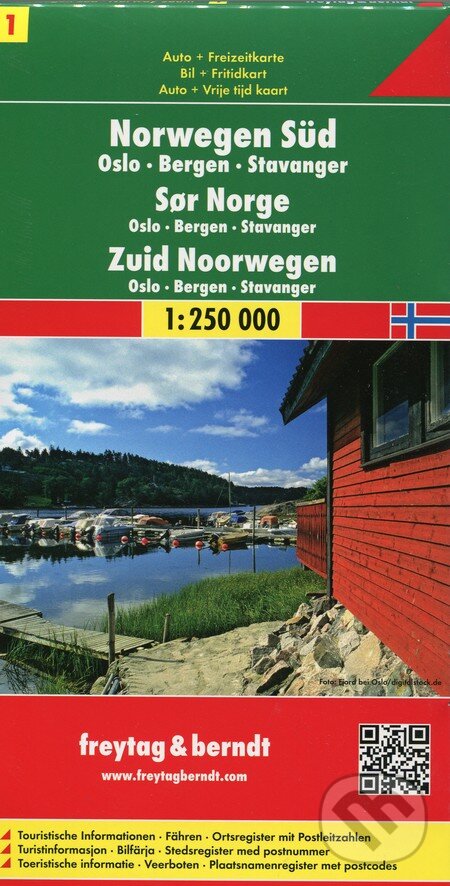 Norvegen Süd 1:250 000 (freytag&berndt). freytag&berndt, 2017 Norvegen Süd 1:250 000 (freytag&berndt). freytag&berndt, 2017