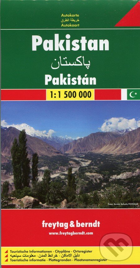 Pakistan 1:1 500 000 (freytag&berndt). freytag&berndt, 2013 Pakistan 1:1 500 000 (freytag&berndt). freytag&berndt, 2013